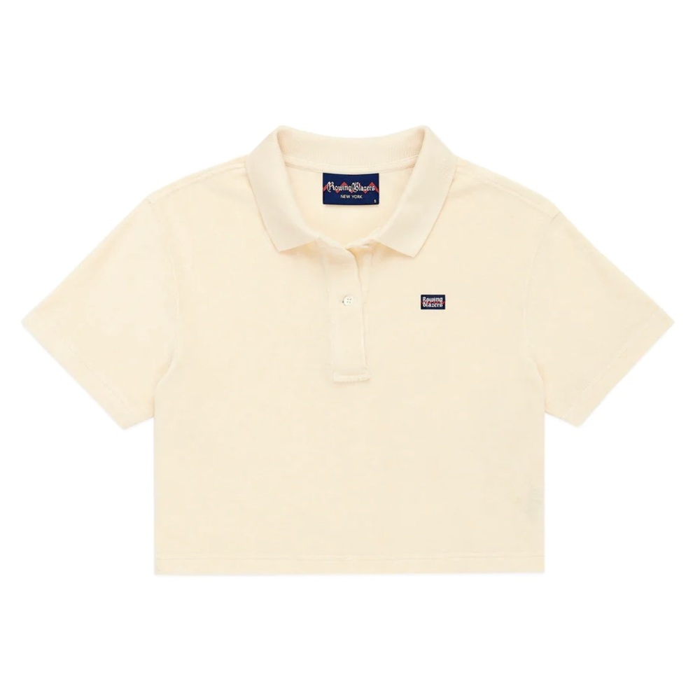 Rowing Blazers WOMEN'S CROPPED TERRY CLOTH POLO